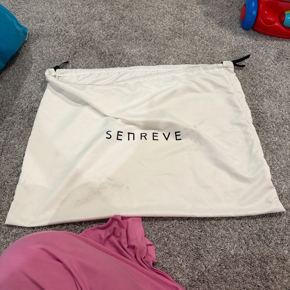 Senreve Doctor Bag in Pebbled Blush, reg size - Picture 9 of 9